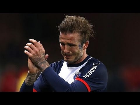 Beckham'ın koşmakta bile zorlandığı maç